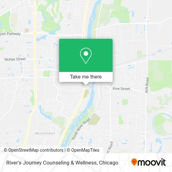 River's Journey Counseling & Wellness map