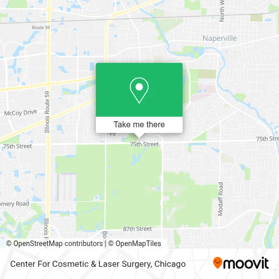 Center For Cosmetic & Laser Surgery map