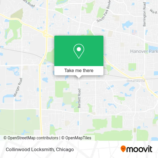 Collinwood Locksmith map