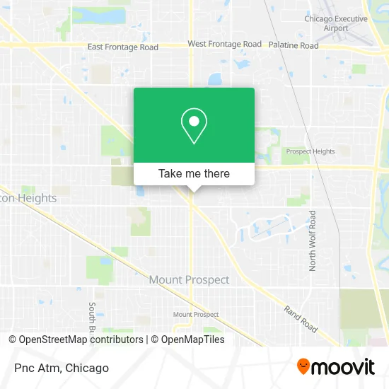 Pnc Atm map