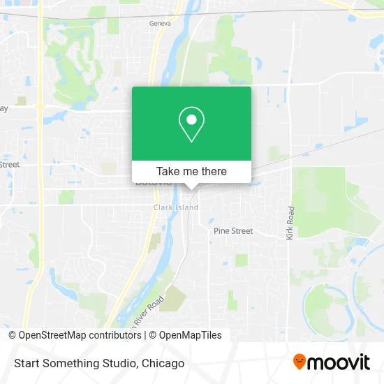 Start Something Studio map