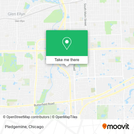 Pledgemine map