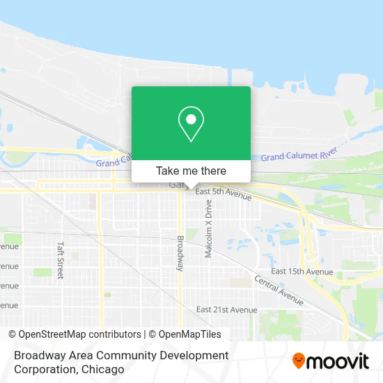 Broadway Area Community Development Corporation map