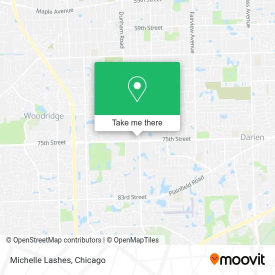 Michelle Lashes map