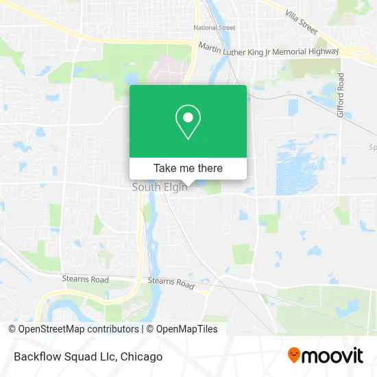 Backflow Squad Llc map