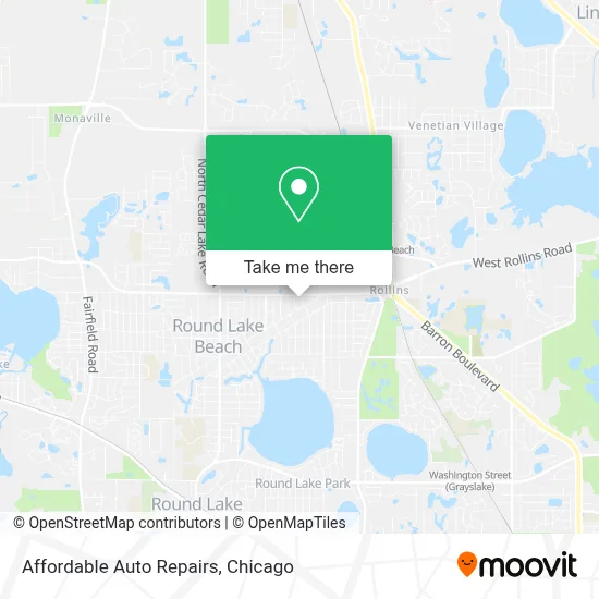 Affordable Auto Repairs map
