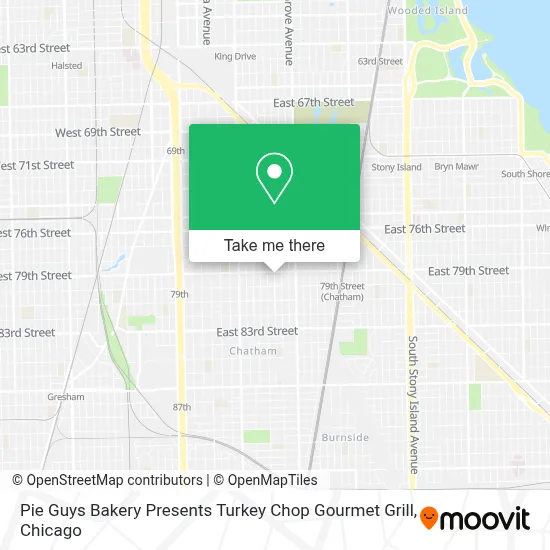 Pie Guys Bakery Presents Turkey Chop Gourmet Grill map