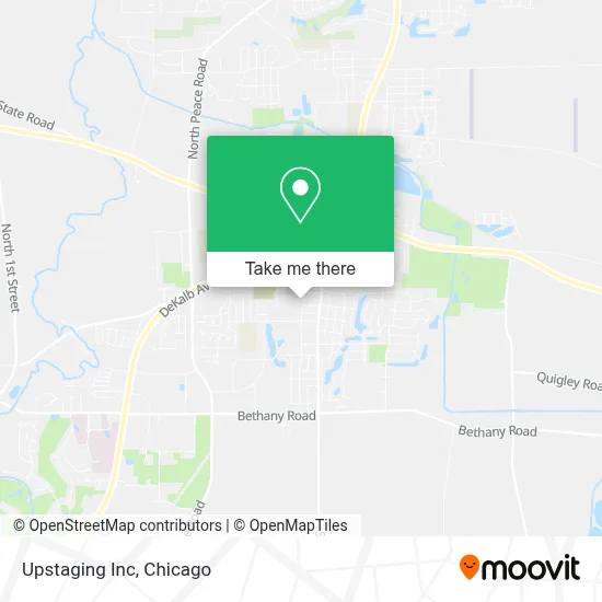 Upstaging Inc map
