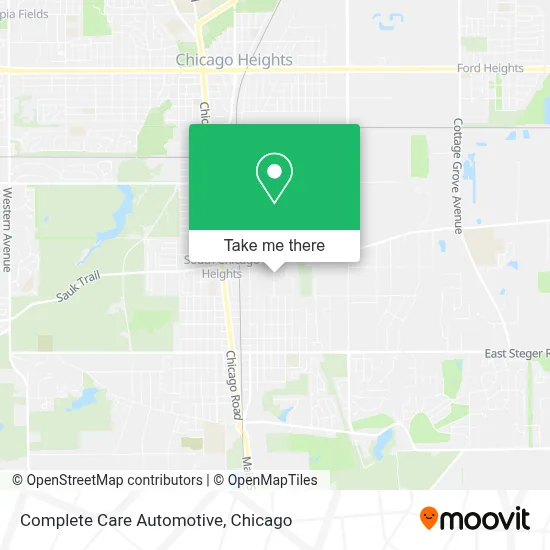 Complete Care Automotive map