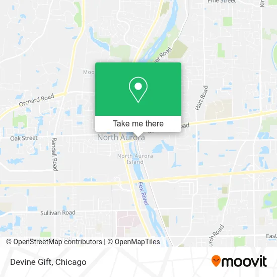 Devine Gift map