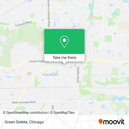 Green Delete map
