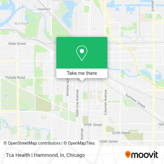 Tca Health | Hammond, In map