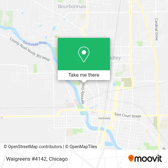 Walgreens #4142 map