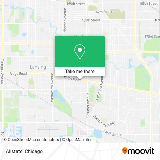 Allstate map