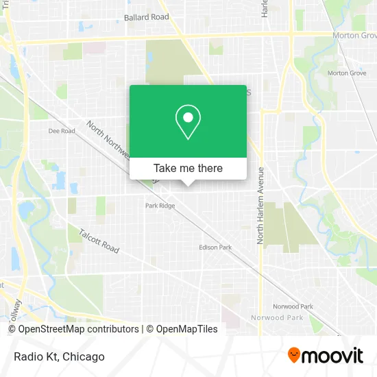 Radio Kt map