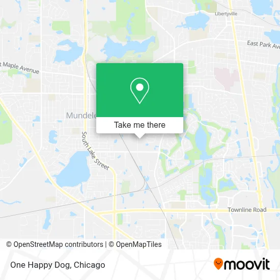 One Happy Dog map