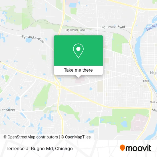 Terrence J. Bugno Md map