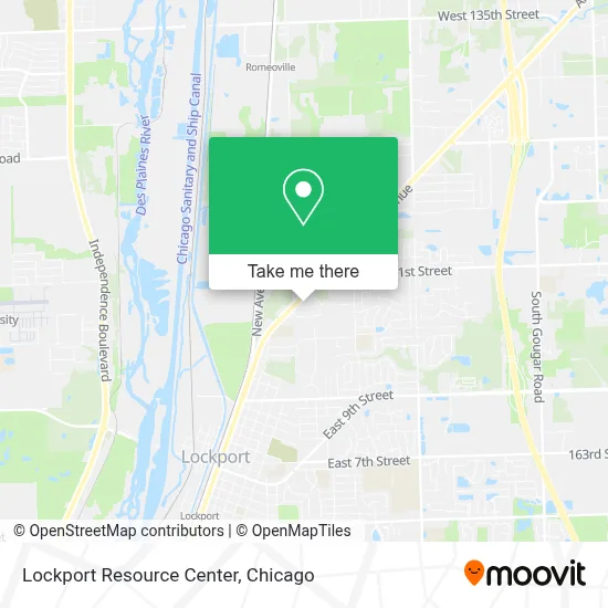 Lockport Resource Center map