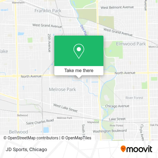 Jd Sports map