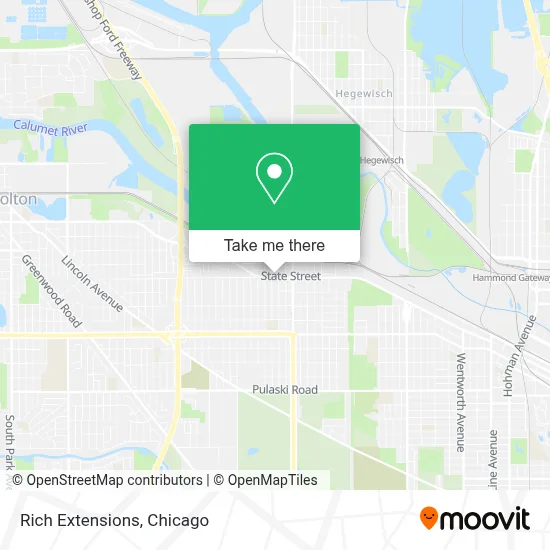 Rich Extensions map