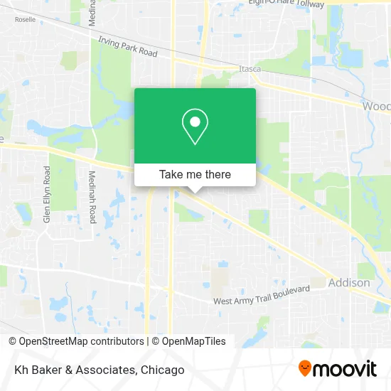 Kh Baker & Associates map