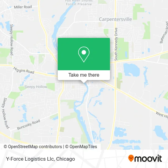 Y-Force Logistics Llc map