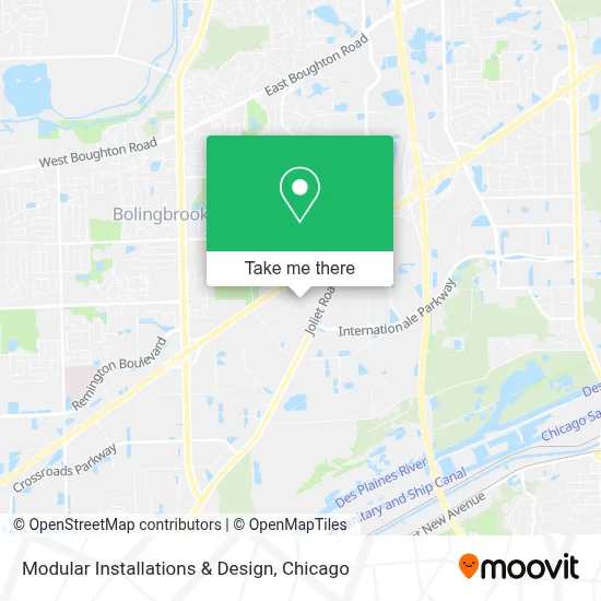 Modular Installations & Design map