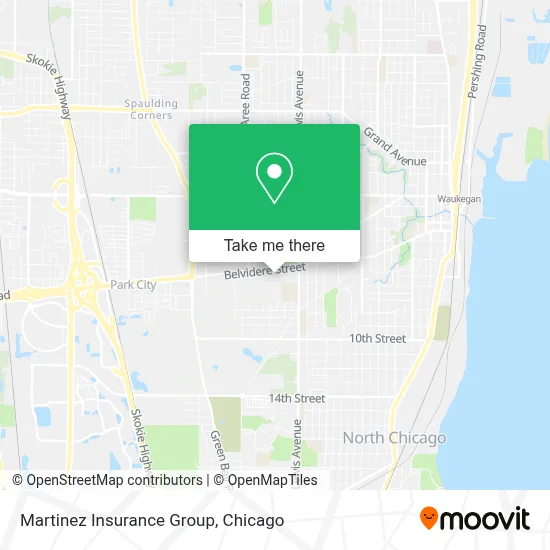 Martinez Insurance Group map