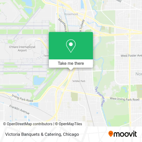 Victoria Banquets & Catering map