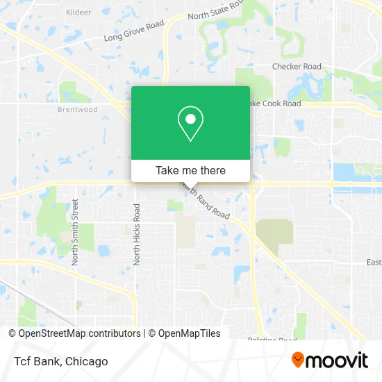 Tcf Bank map