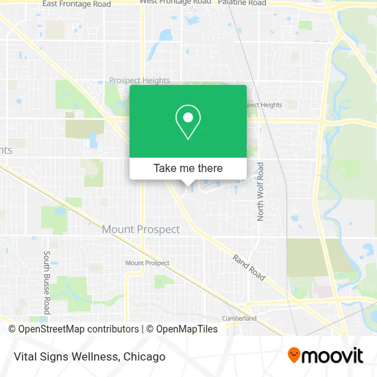 Vital Signs Wellness map