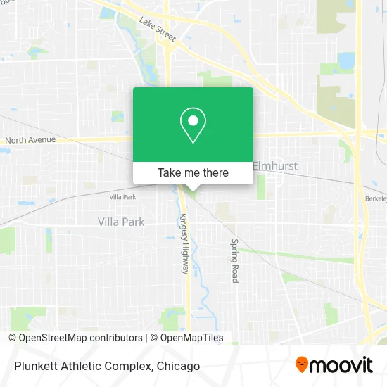 Plunkett Athletic Complex map