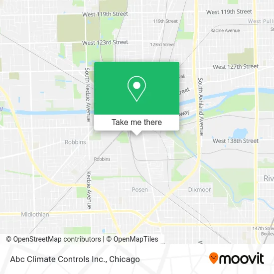 Abc Climate Controls Inc. map