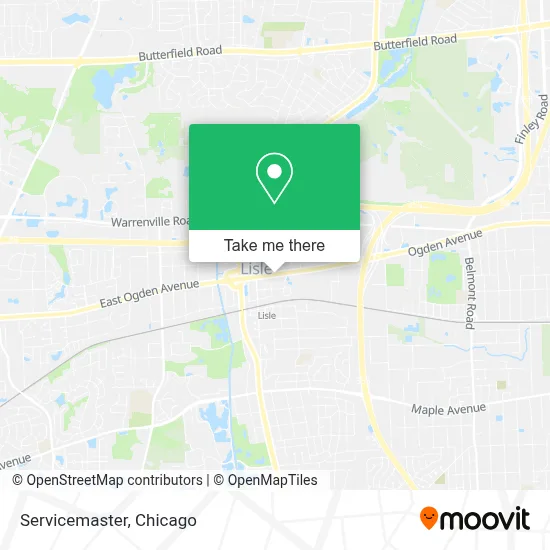 Servicemaster map