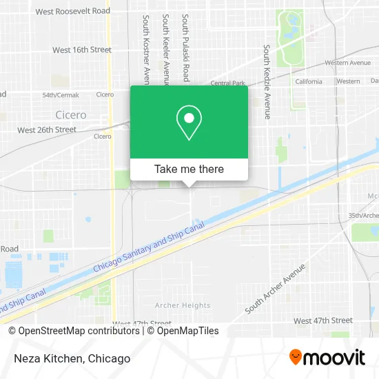 Neza Kitchen map