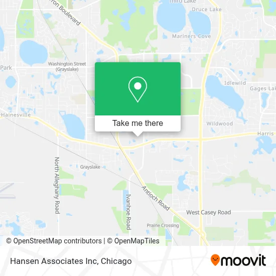 Hansen Associates Inc map