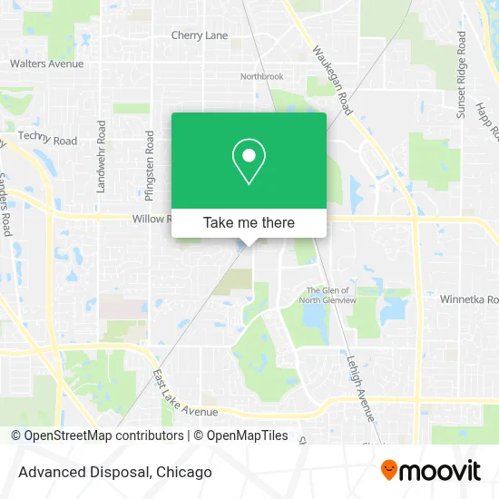 Advanced Disposal map