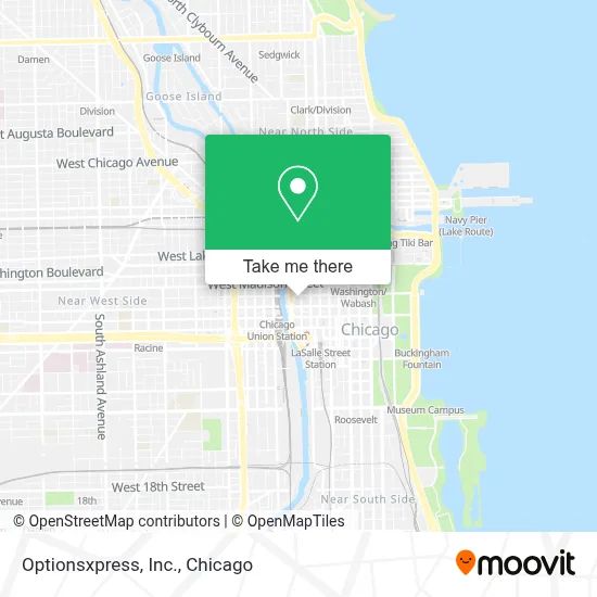 Optionsxpress, Inc. map