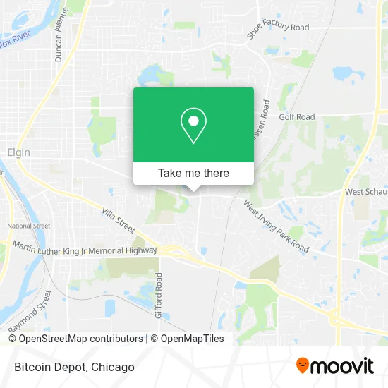 Bitcoin Depot map
