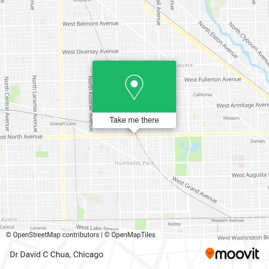 Dr David C Chua map