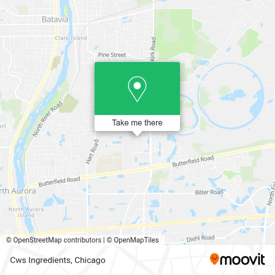 Cws Ingredients map