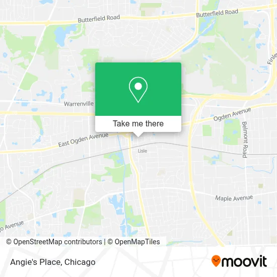 Angie's Place map