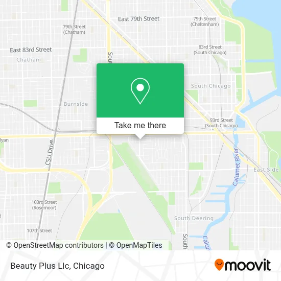 Beauty Plus Llc map