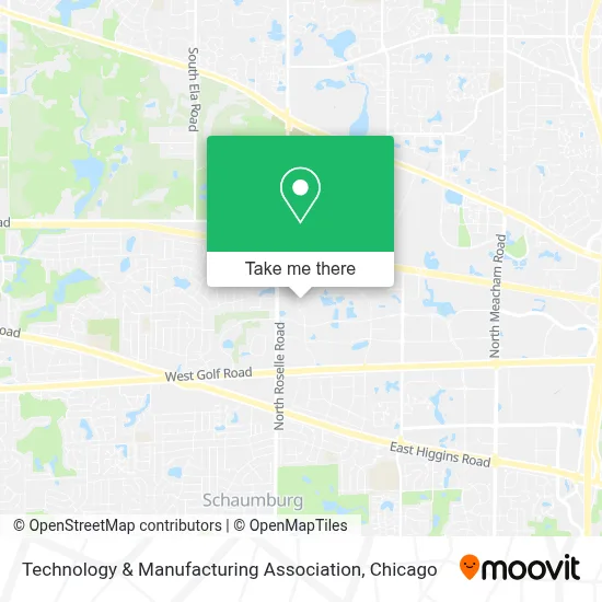 Technology & Manufacturing Association map
