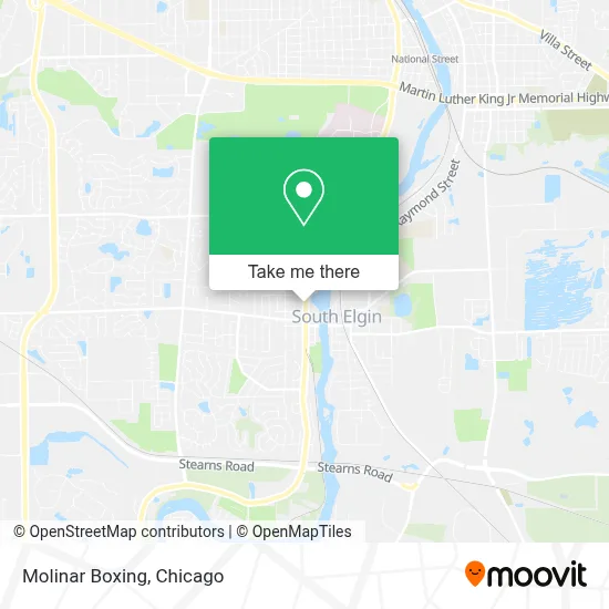 Molinar Boxing map
