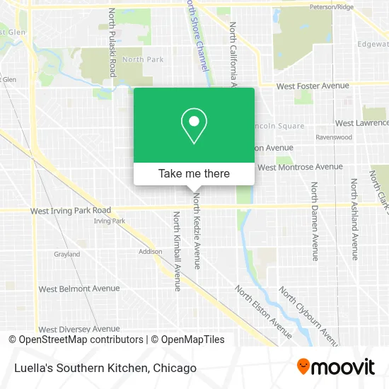 Luella's Southern Kitchen map
