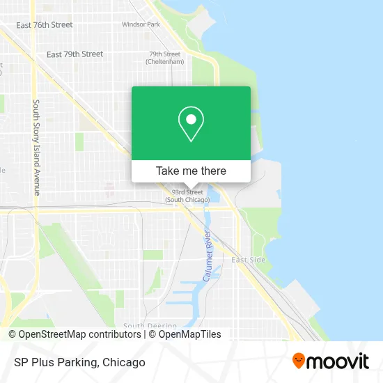 SP Plus Parking map