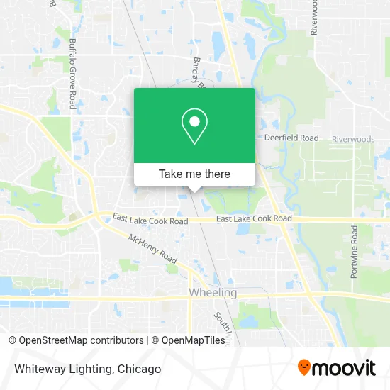 Whiteway Lighting map