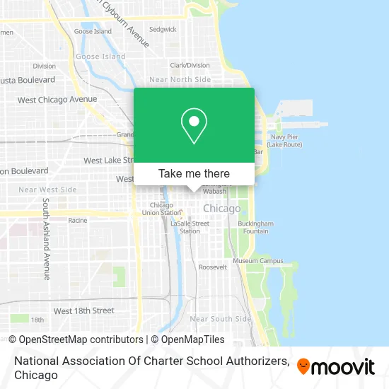National Association Of Charter School Authorizers map