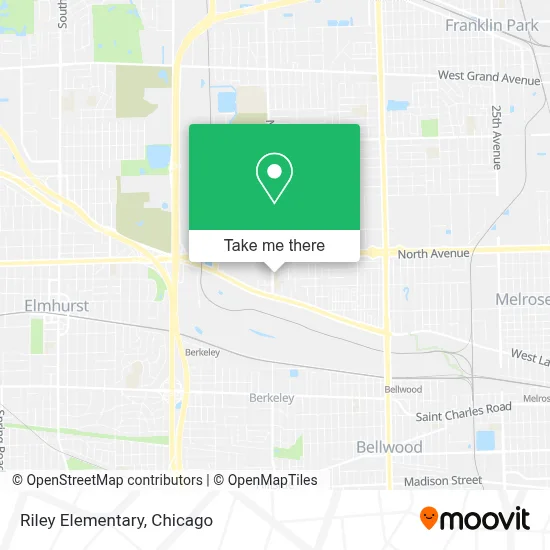 Riley Elementary map
